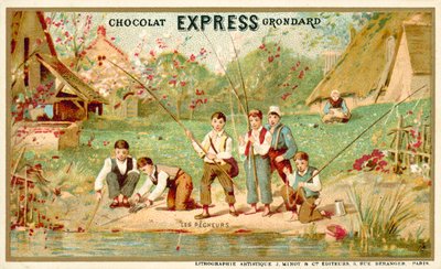 Ragazzi che pescano da French School